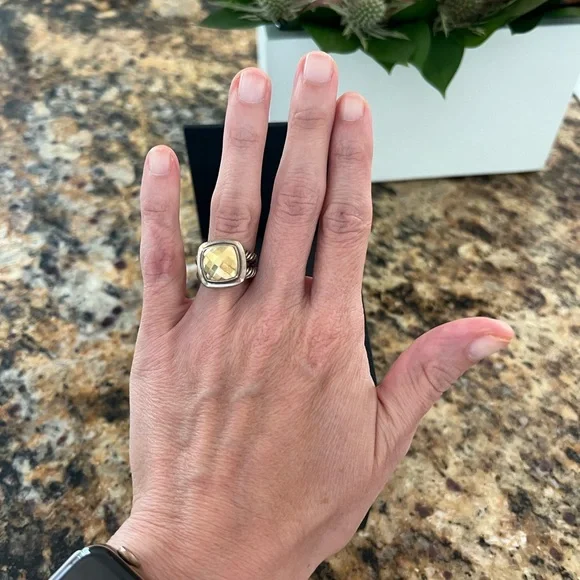 David Yurman Albion Ring in Gold and Silver - Picture 4 of 8